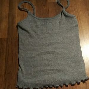 Gray tank top